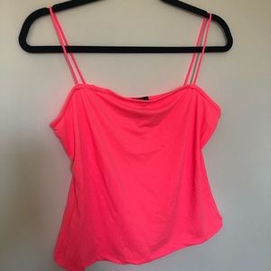 🌻TWO neon rue21 summer tank tops
